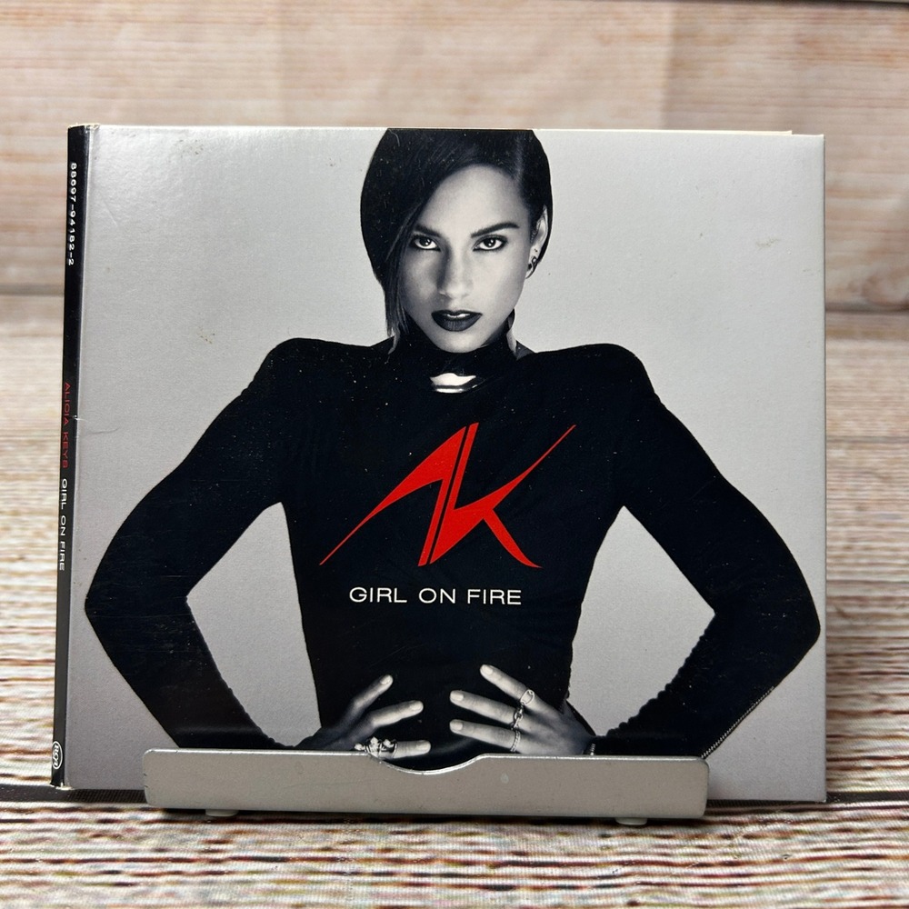 Alicia Keys Girl On Fire CD 2012 R&B Soul Album Nicki Minaj Maxwell